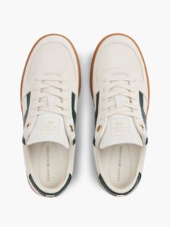 Tribeca Suede Skater Sneaker — Soft Cream/Hunter 3