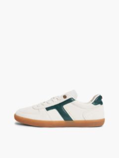 Tribeca Suede Skater Sneaker — Soft Cream/Hunter 7