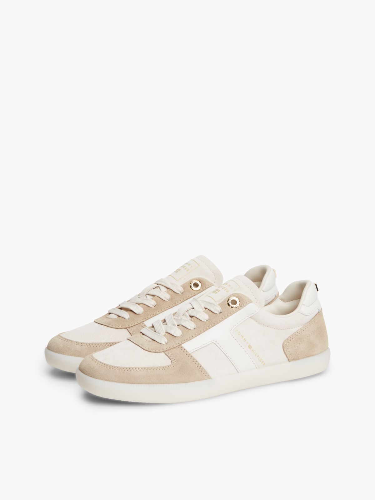 Tribeca Suede Skater Sneaker — Soft Cream/Horseradish