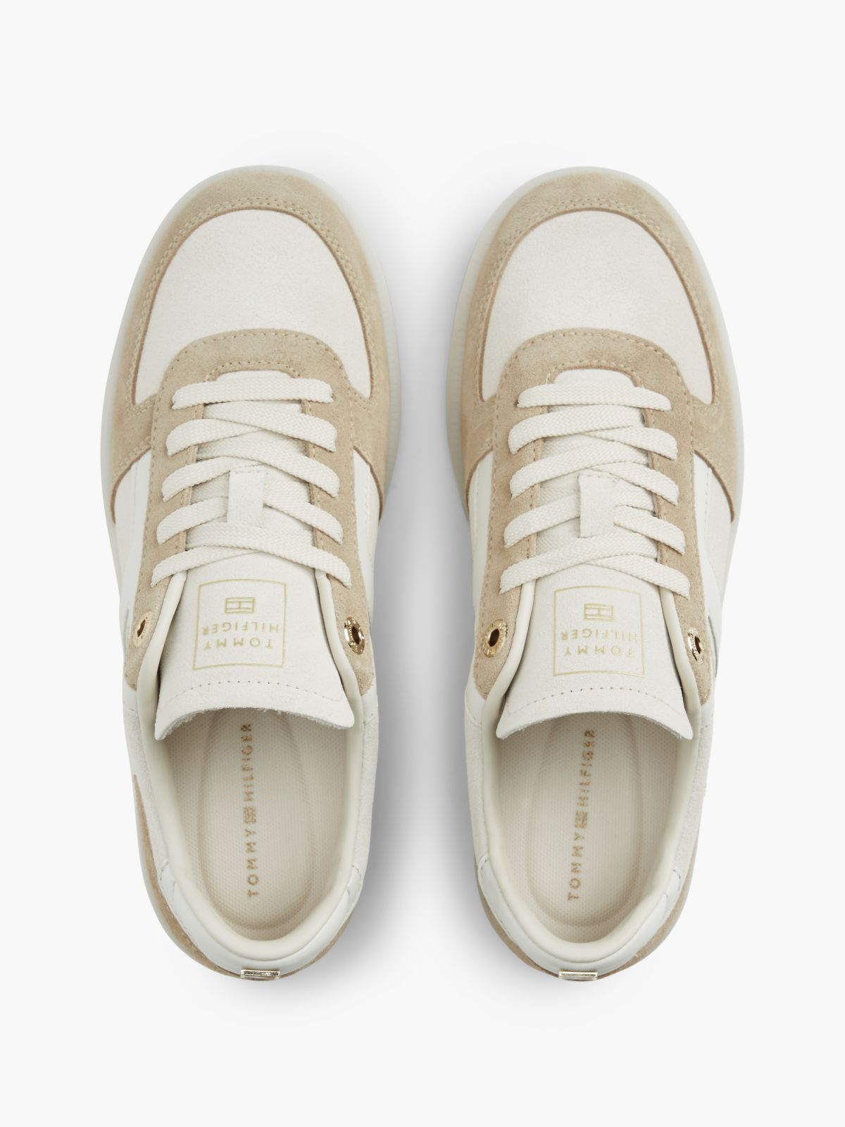 Tribeca Suede Skater Sneaker — Soft Cream/Horseradish