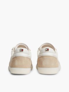 Tribeca Suede Skater Sneaker — Soft Cream/Horseradish 4