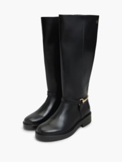 Leather Riding Boot — Black 2