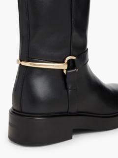 Leather Riding Boot — Black 6