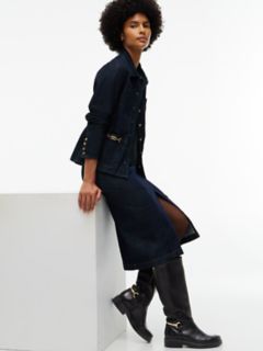 Leather Riding Boot — Black 8