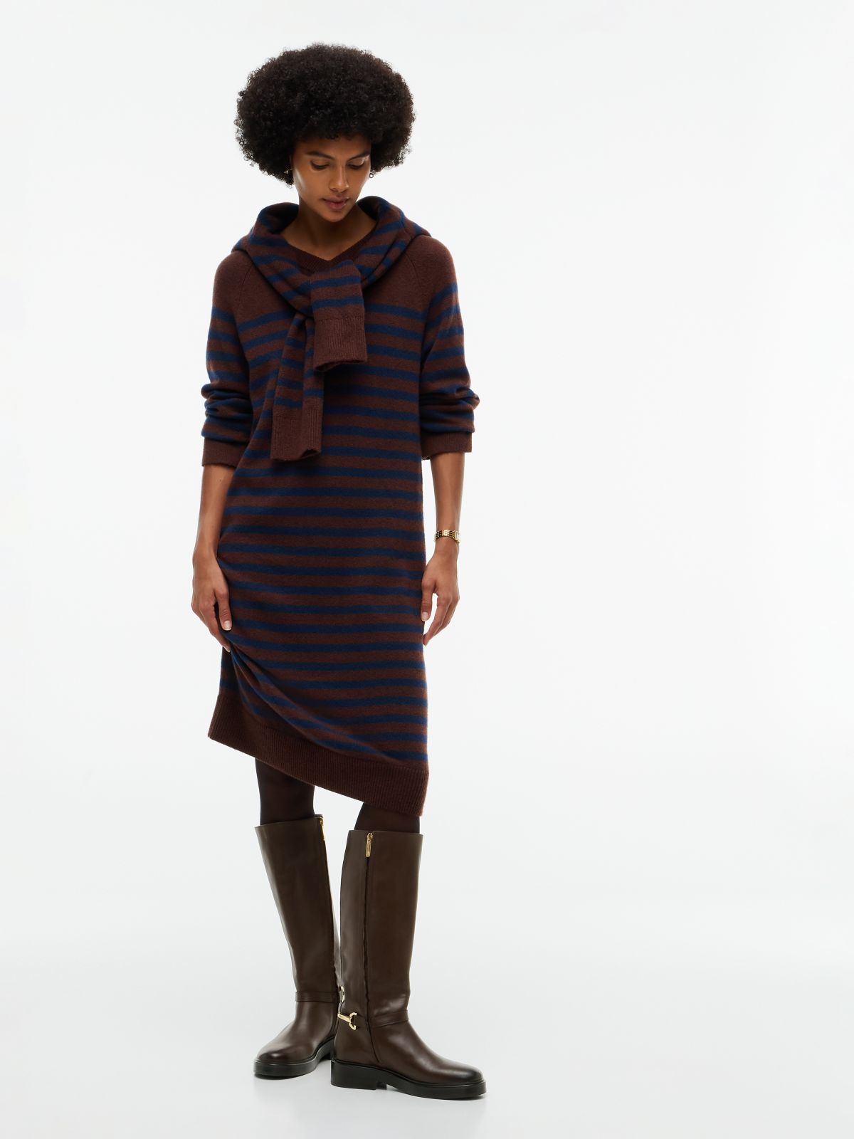 Leather Riding Boot — Cocoa