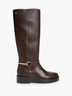 Leather Riding Boot — Cocoa 1