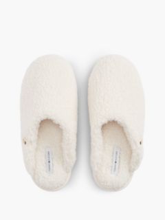 Faux Shearling House Slipper — Soft Cream 3