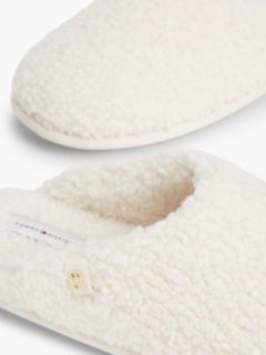 Faux Shearling House Slipper — Soft Cream 6