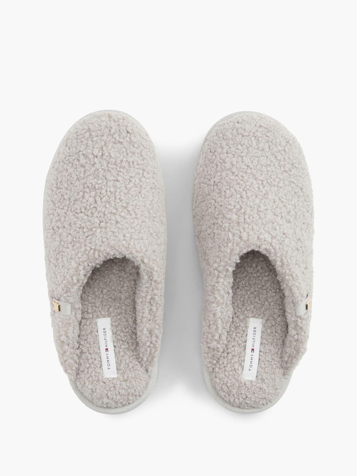 Faux Shearling House Slipper — Horizon Grey