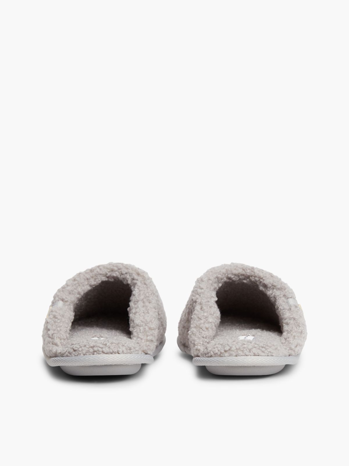 Faux Shearling House Slipper — Horizon Grey
