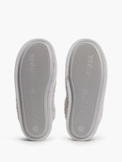 Faux Shearling House Slipper — Horizon Grey 5