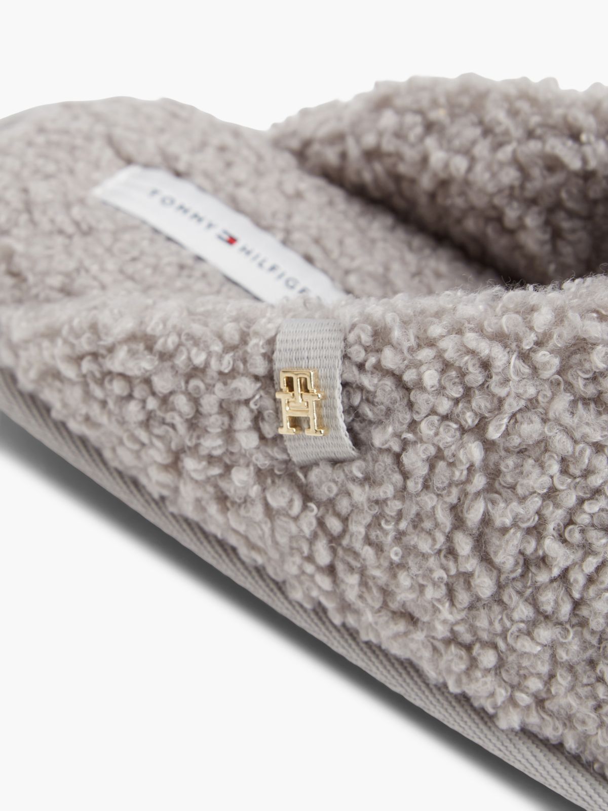 Faux Shearling House Slipper — Horizon Grey