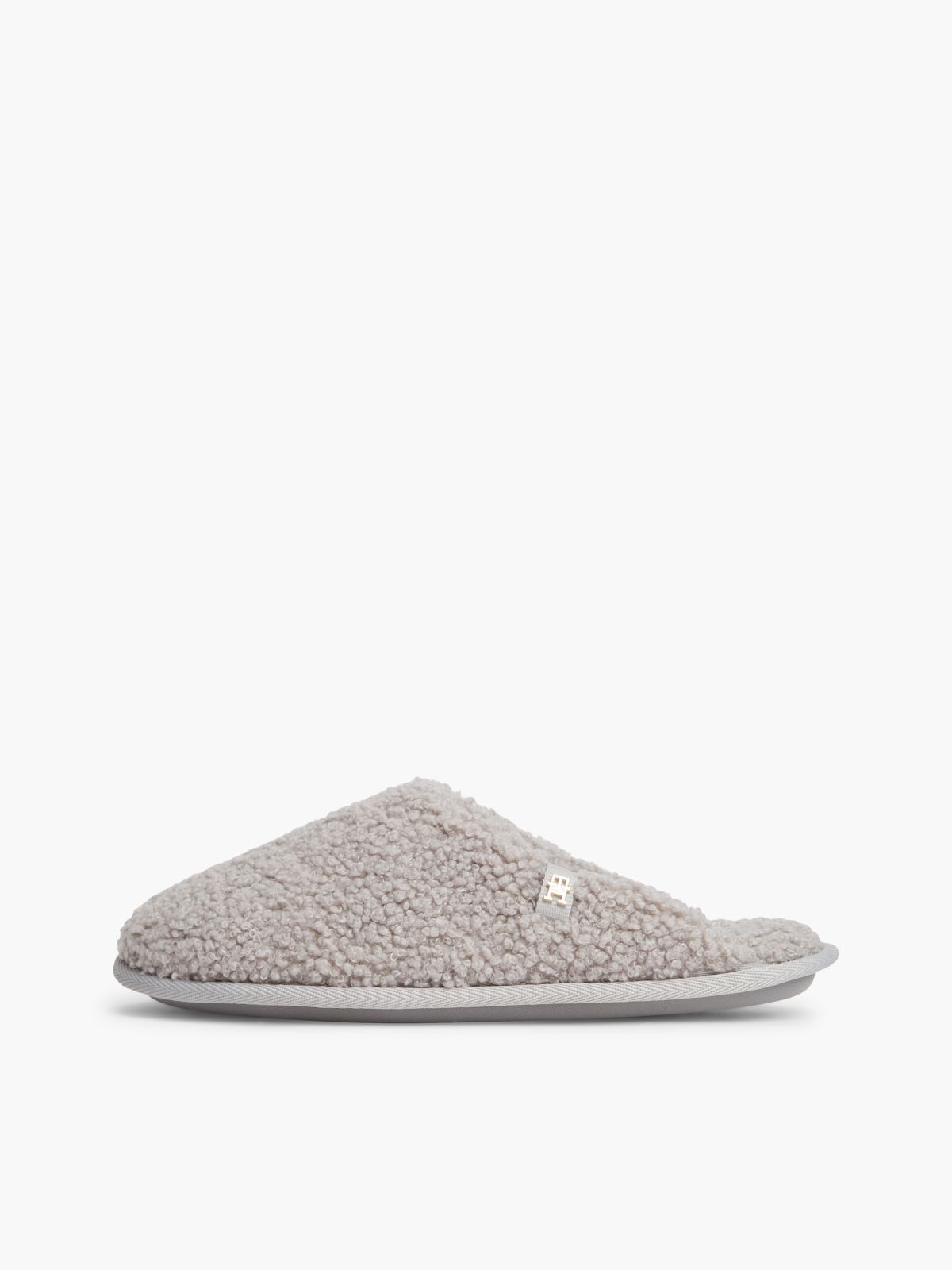 Faux Shearling House Slipper — Horizon Grey