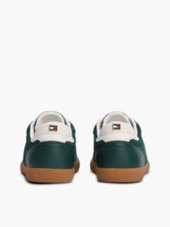 Tribeca Leather-Mix Skater Sneaker — Hunter 4