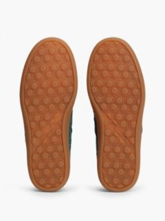 Tribeca Leather-Mix Skater Sneaker — Hunter 5