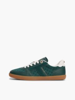 Tribeca Leather-Mix Skater Sneaker — Hunter 7