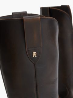 Leather Western Boot — Brushed Brown 6