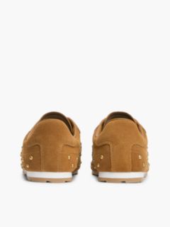 Studded Suede Ballet Sneaker — Ginger Clay 4