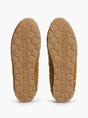 Женские кроссовки Tommy Hilfiger Studded Suede Ballet, цвет: Имбирный глиняный — фото 5