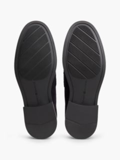 Chain-Link Fringe Suede Loafer — Space Blue 5