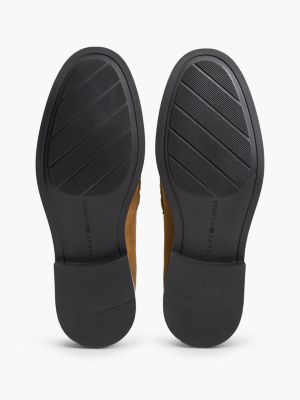 Женские туфли Tommy Hilfiger Chain-Link Fringe Suede Loafer, цвет: Имбирный глиняный — фото 5