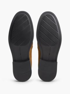 Chain-Link Fringe Suede Loafer — Ginger Clay 5