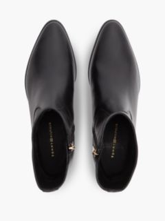 Leather Ankle Boot — Black 3