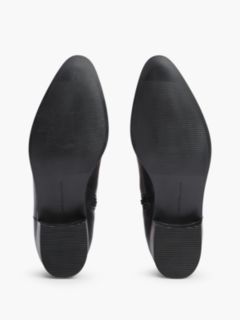 Leather Ankle Boot — Black 5