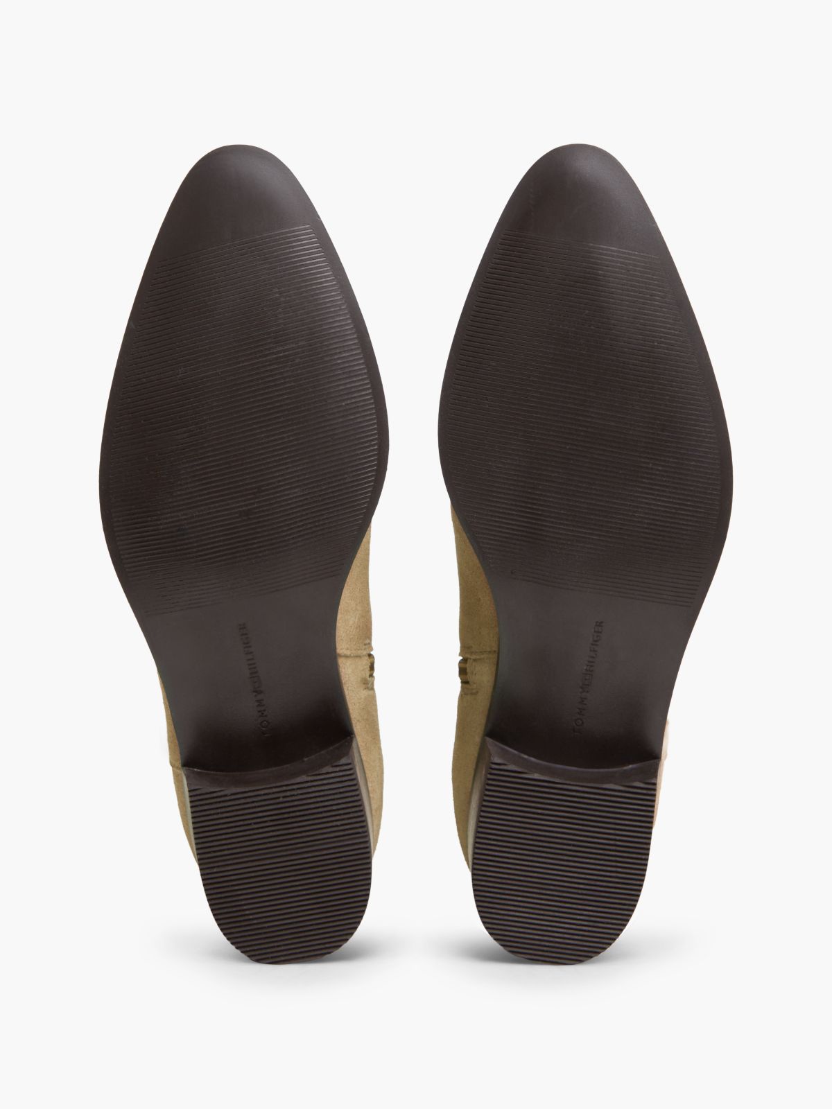 Suede Ankle Boot — Safari Canvas