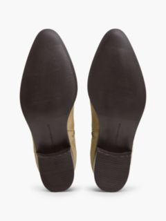Suede Ankle Boot — Safari Canvas 5