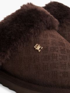 Suede & Faux Fur House Slipper — Fondant Brown 6