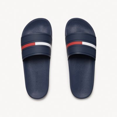 tommy hilfiger men's ennis slide sandals