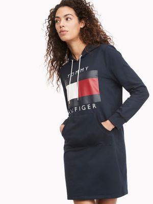 tommy hilfiger hooded dress