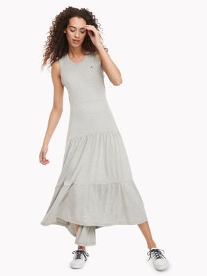 tommy hilfiger tiered dress