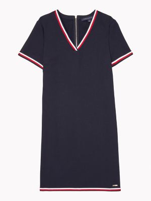 Essential V-Neck Dress | Tommy Hilfiger