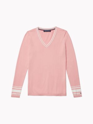 tommy hilfiger black sweater women's