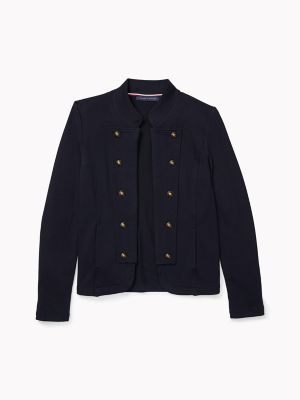 Essential Solid Military Blazer | Tommy 