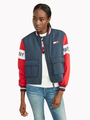 tommy hilfiger color block jacket