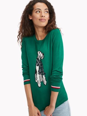 tommy hilfiger sweater green