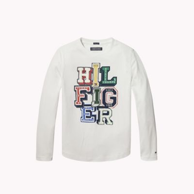 tommy hilfiger graphic logo tee