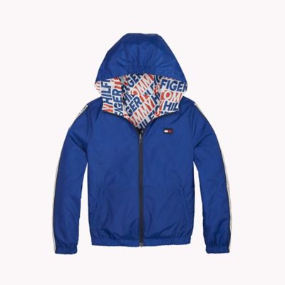 tommy hilfiger reversible hooded jacket