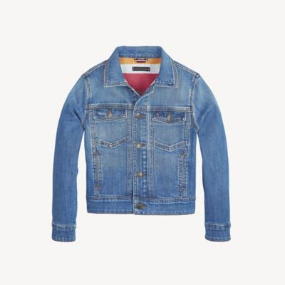 tommy hilfiger kids denim jacket