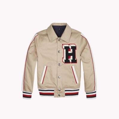 letterman jacket tommy hilfiger