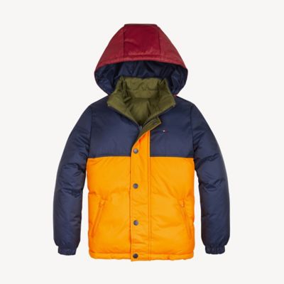 tommy hilfiger reversible hooded jacket