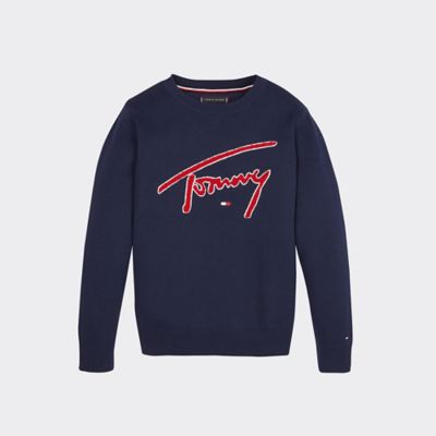 tommy signature sweater