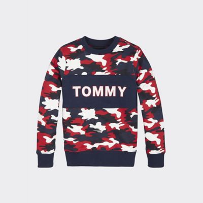 tommy hilfiger camo hoodie