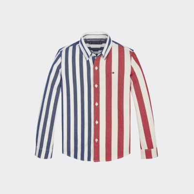 tommy jeans stripe denim jacket
