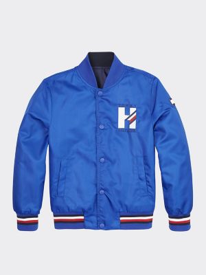 tommy hilfiger reversible bomber