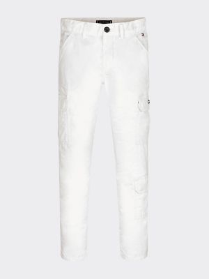 white tommy pants
