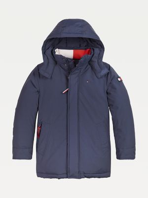 TH Kids Hooded Padded Parka | Tommy 